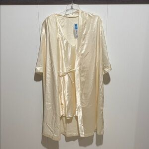 Polyester slip & Robe with belt